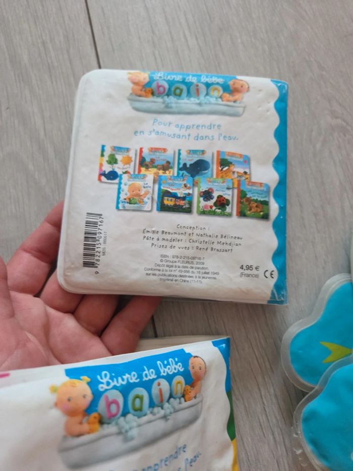 Lot 3 livres de bain plage bébé - photo numéro 3