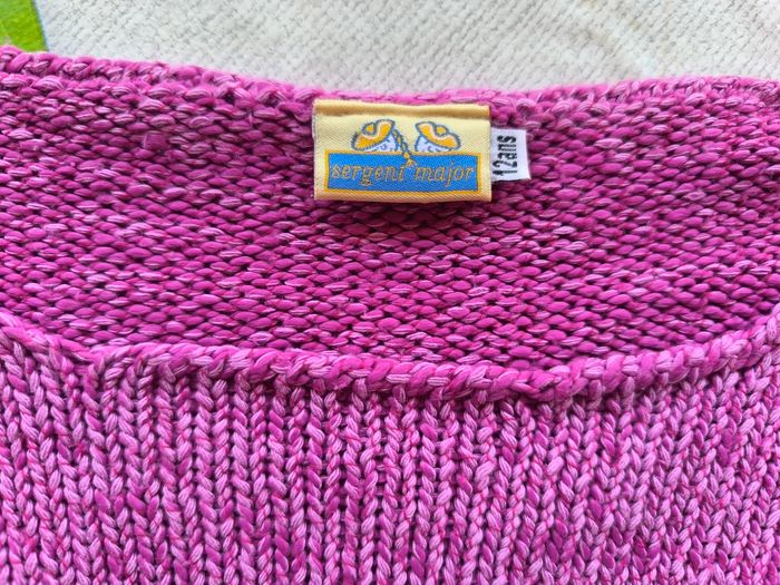 Pull 12 ans Sergent Major - photo numéro 2