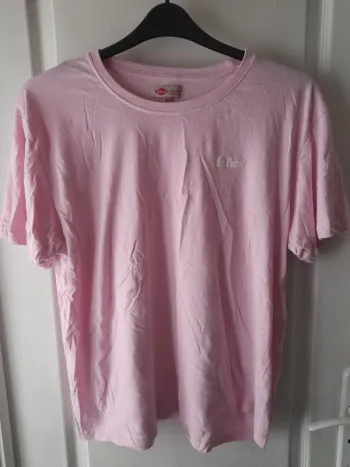 T-shirt Lee Cooper rose pale
