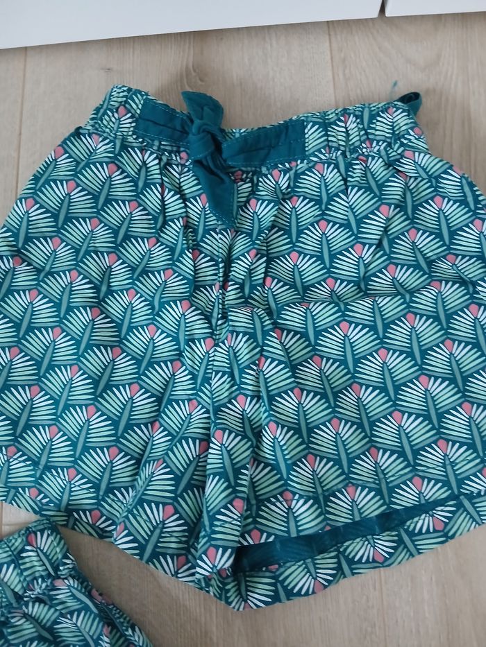 Lot 3 shorts fille 8 ans Okaïdi - photo numéro 3