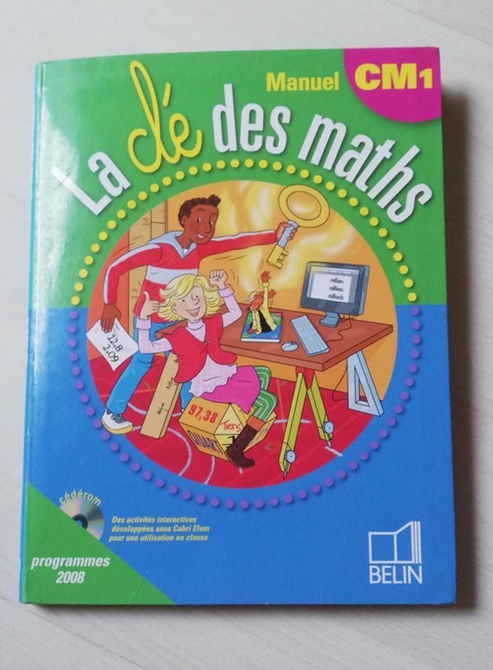 Manuel CM1- La clé des maths :