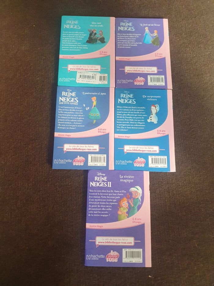 Lot 5 livres Reine des Neiges - photo numéro 2