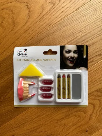 Kit, maquillage, vampire