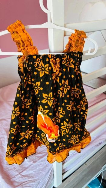 Robe réunionnaise 6 mois