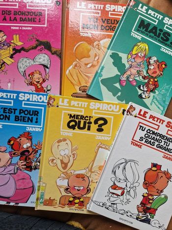 Lot de 6 BD spirou