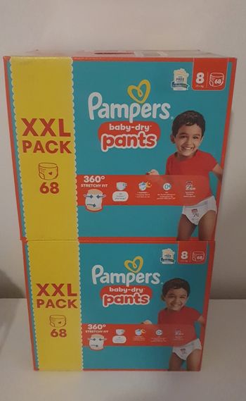 Couche pampers pants taille 8