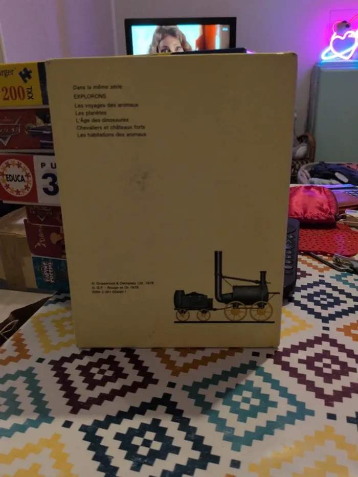 Livre enfant l'âge de la vapeur - photo numéro 2