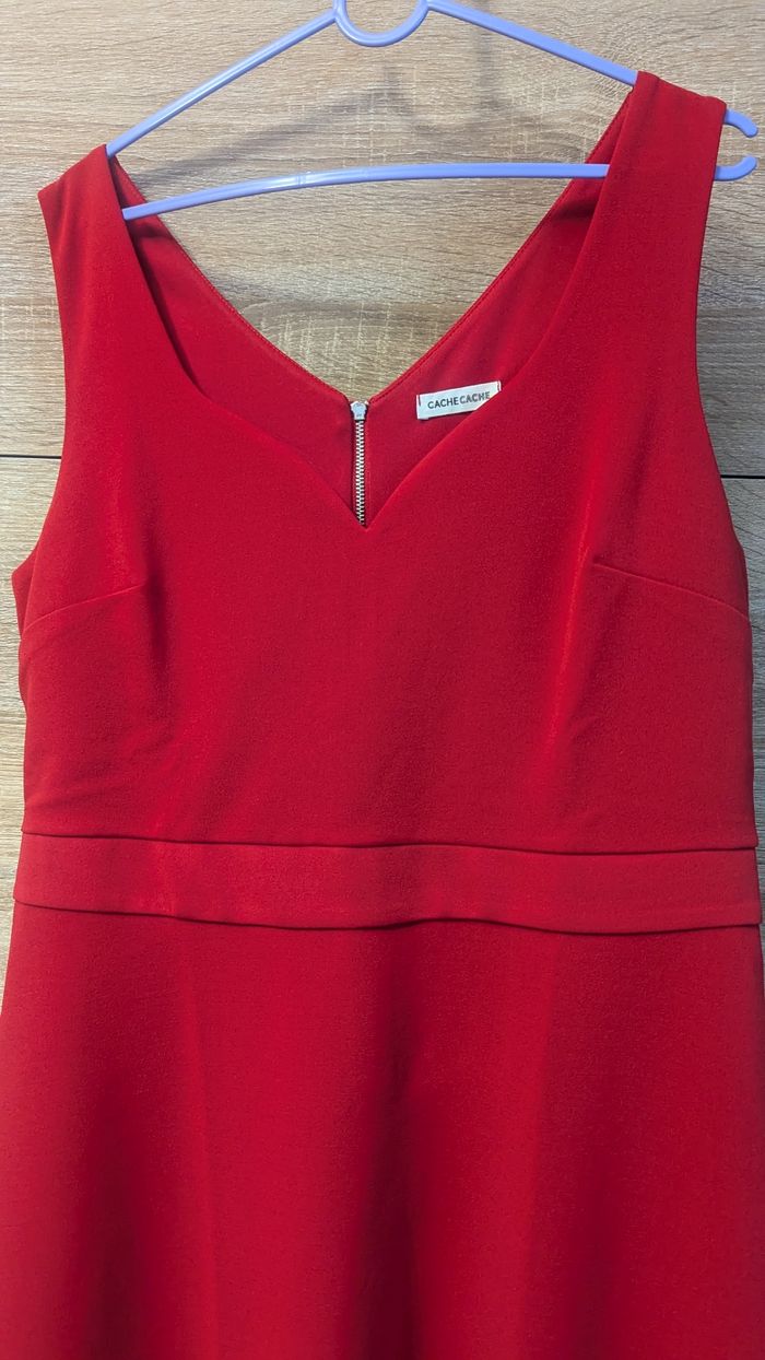 Robe habillé rouge - photo numéro 2