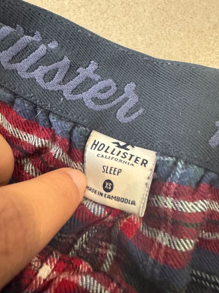 Bas de pyjama Hollister, taille XS, très bon état - photo numéro 2