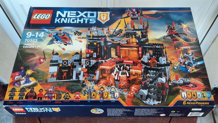 Neuf - LEGO Nexo Knights 70323 Le repaire volcanique de Jestro