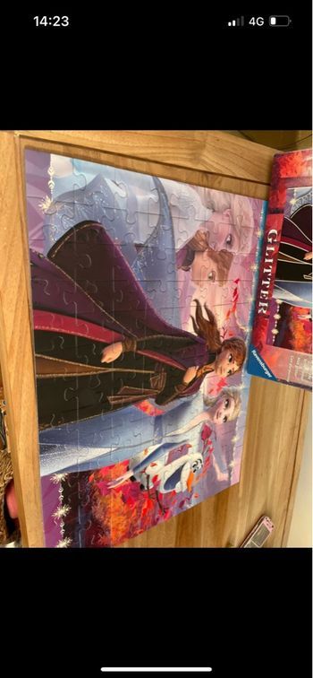 Puzzle scintillant Reine des neiges II