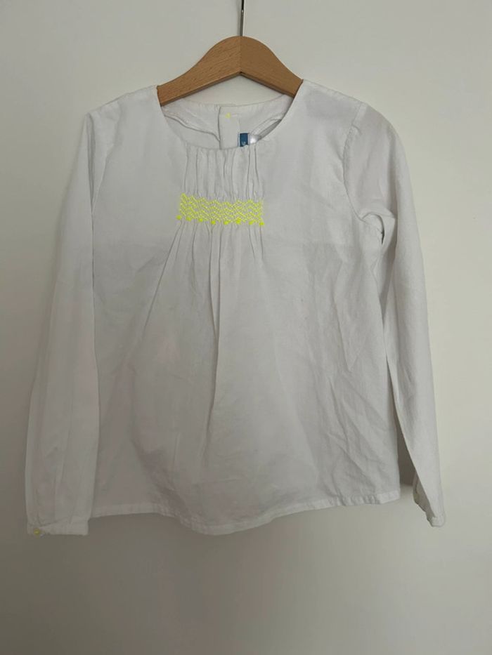 Blouse jacadi à smocks