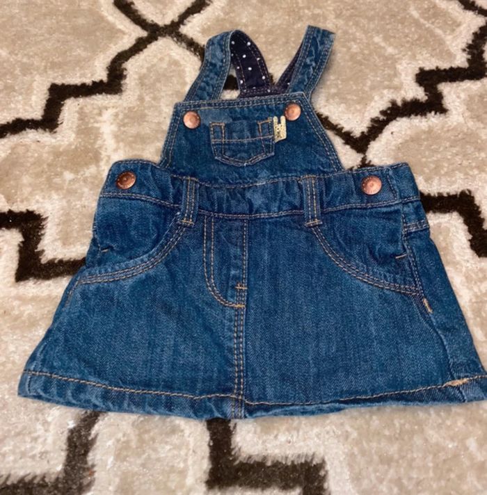 Robe en jeans bébé fille kiabi taille 1 mois