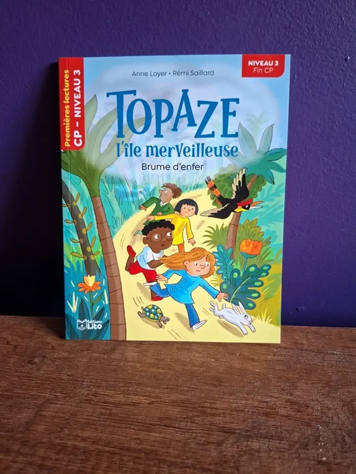 Livre première lecture Topaze Lito
