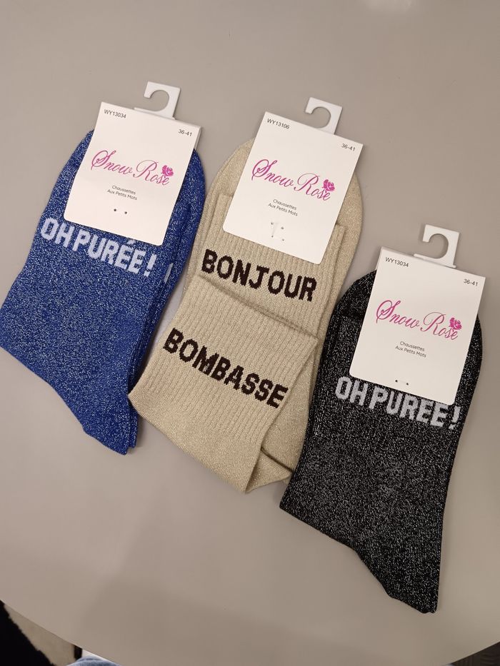 Chaussettes paillettes - photo numéro 5