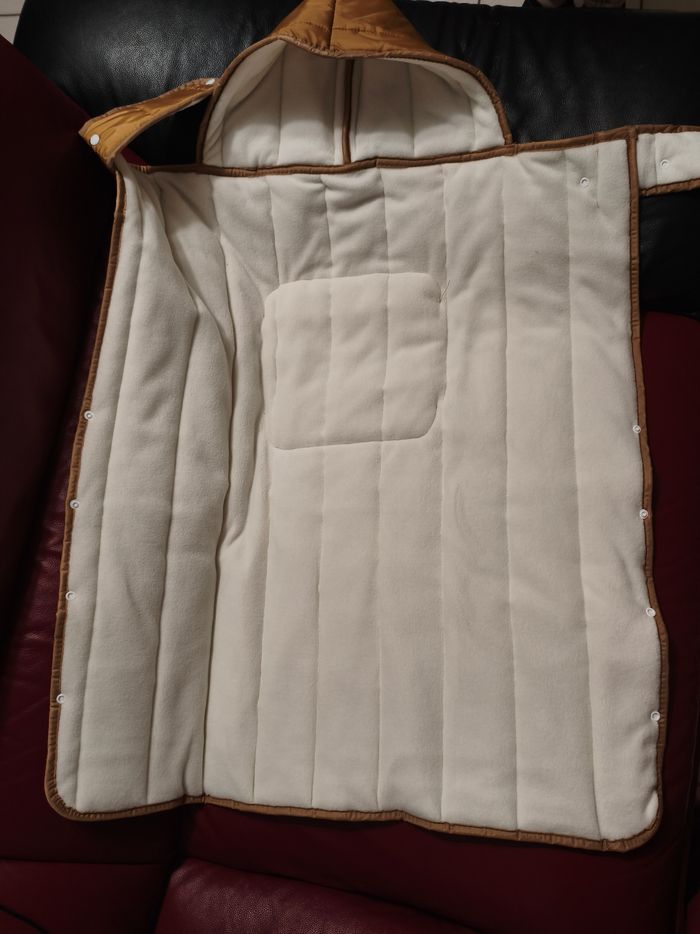 Couverture de portage bébé – Hiver / coupe-vent – très chaude - photo numéro 2