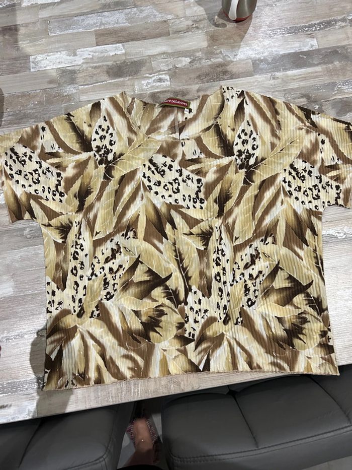 Blouse vintage Claire delandes T44 - photo numéro 6