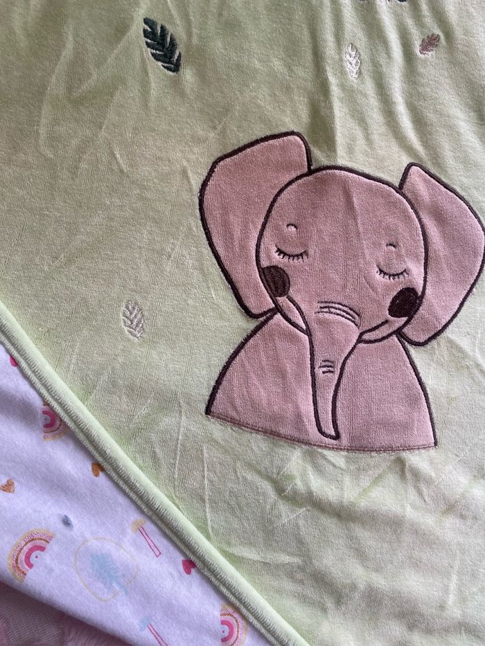 Plaid Mes petits cailloux 78x70,5 cm neuf - photo numéro 2