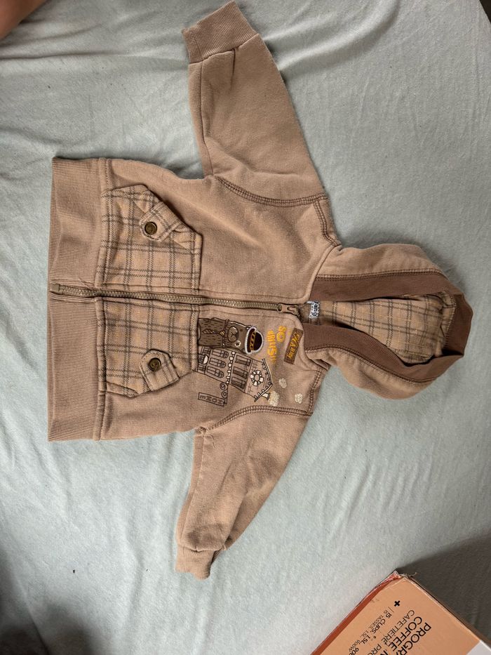 Lot 4 gilets 0/3 mois garcon - photo numéro 4