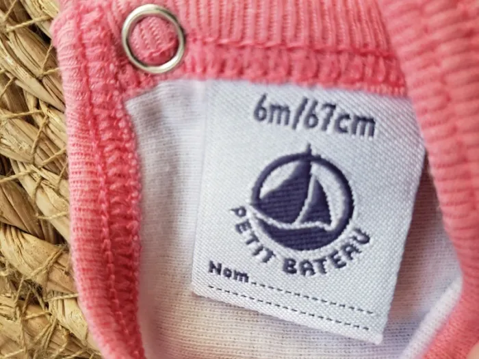 Tee-shirt petit bateau 6mois - photo numéro 3