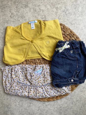 Ensemble short fille Obaibi