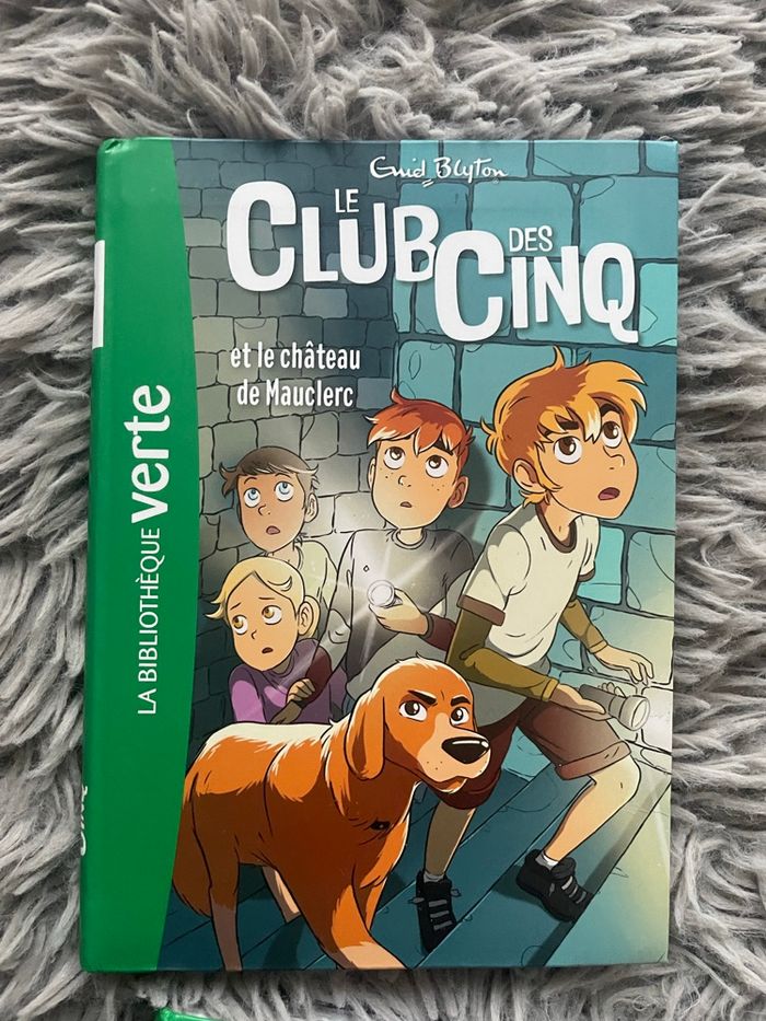 Lot de 2 livres le club des cinq - bibliothèque verte - photo numéro 2
