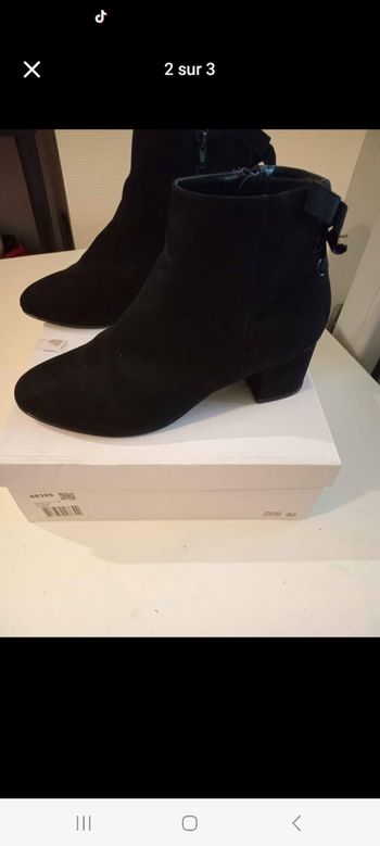 Bottines p39 la redoute comme neuf
