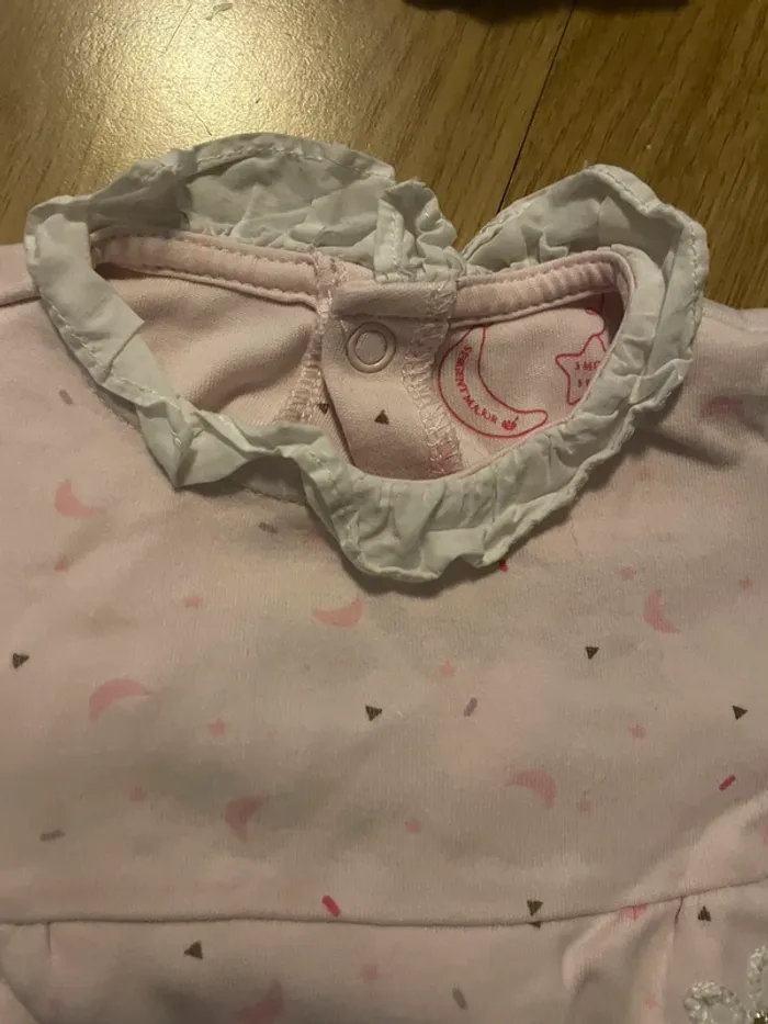 Pyjama fin 3 mois fille sergent major - photo numéro 4