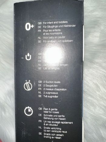 Mouche bébé électronique braun