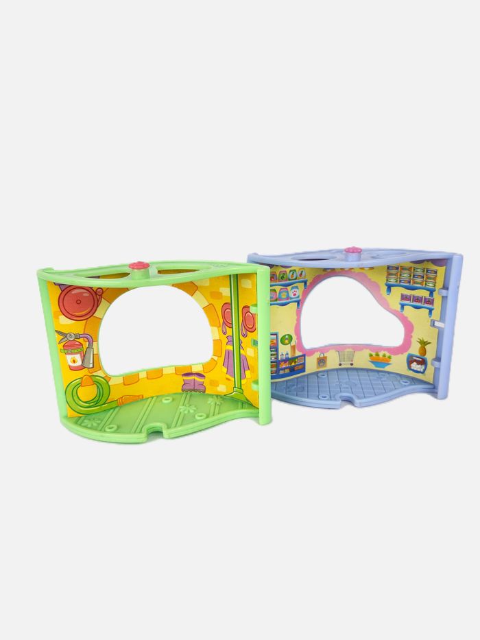 Set 2 Décors / Pièces de Maison Littlest Petsop (LPS) Modulable TBE