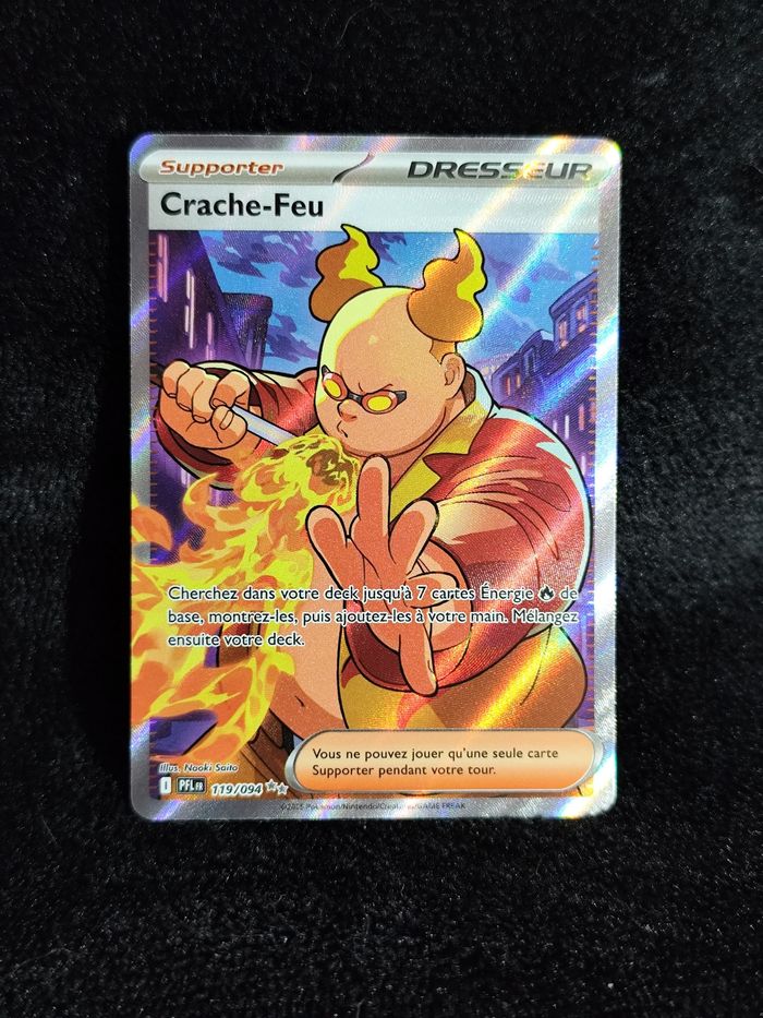 Carte Pokémon Crache-Feu 119/094