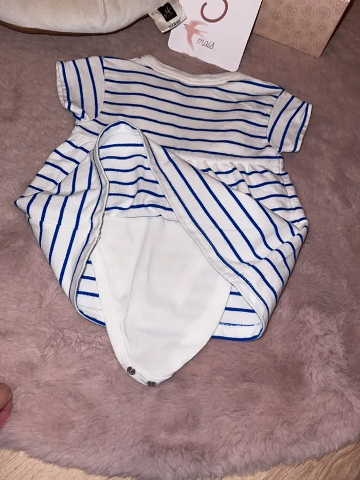 Robe body petit bateau 3mois - photo numéro 3