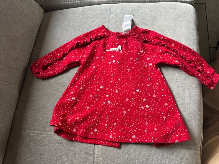 Robe de fête Noël 12 mois