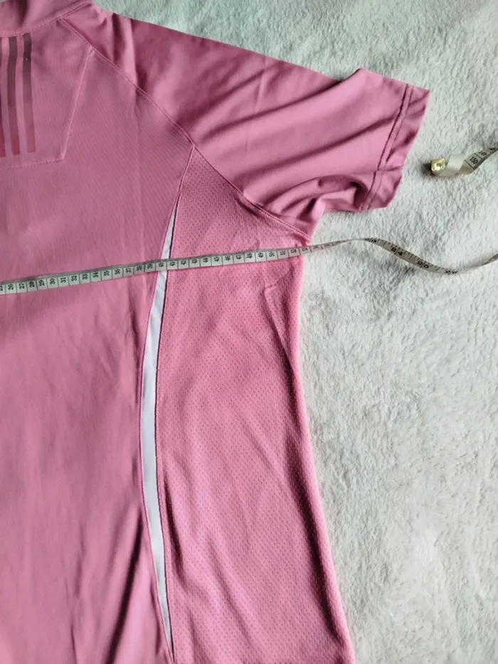 T-shirt fluide Adidas Clima cool rose taille XL - photo numéro 16