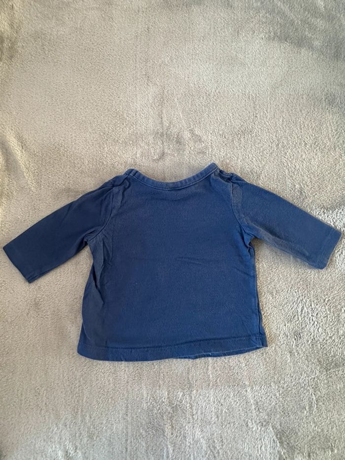 Tee-shirt manches longues - 3 mois - Carrefour - photo numéro 2