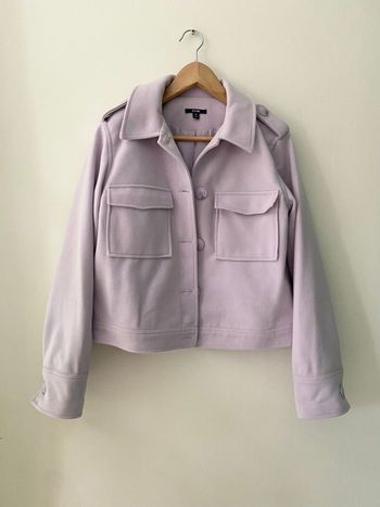 Veste mauve 