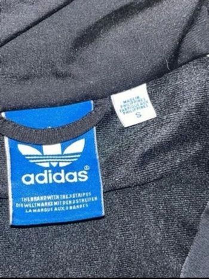 Veste Adidas originals noire et dorée - photo numéro 3