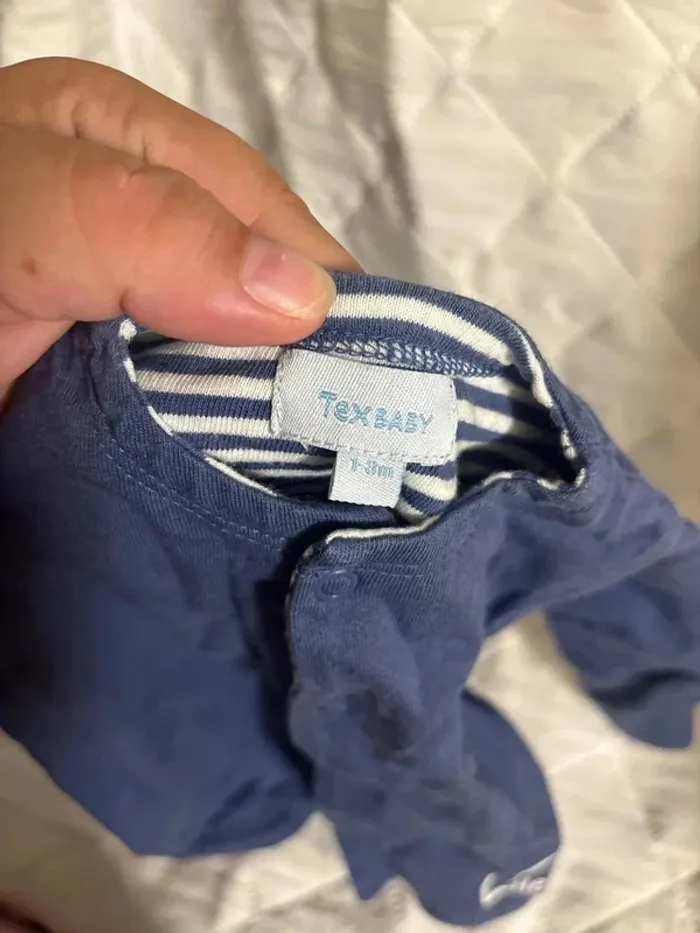 Petit gilet taille 3mois marque tex baby - photo numéro 4