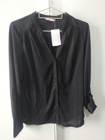 Blouse noir Camaïeu taille M soit 38/40