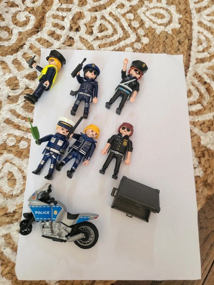 Lot policie playmobil - photo numéro 2