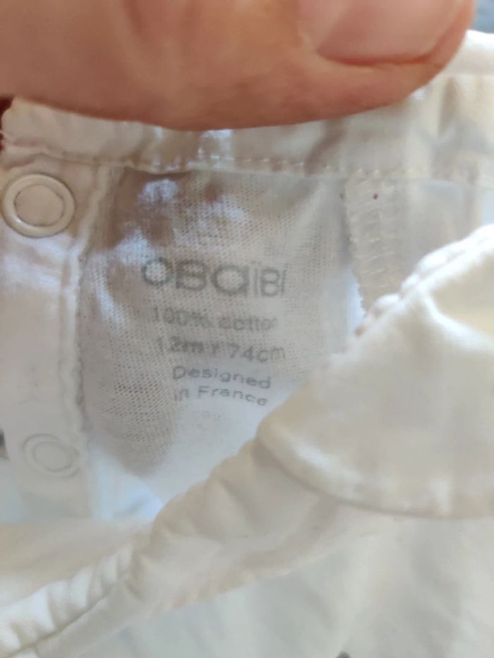 Tee shirt manches longues col claudine - photo numéro 4