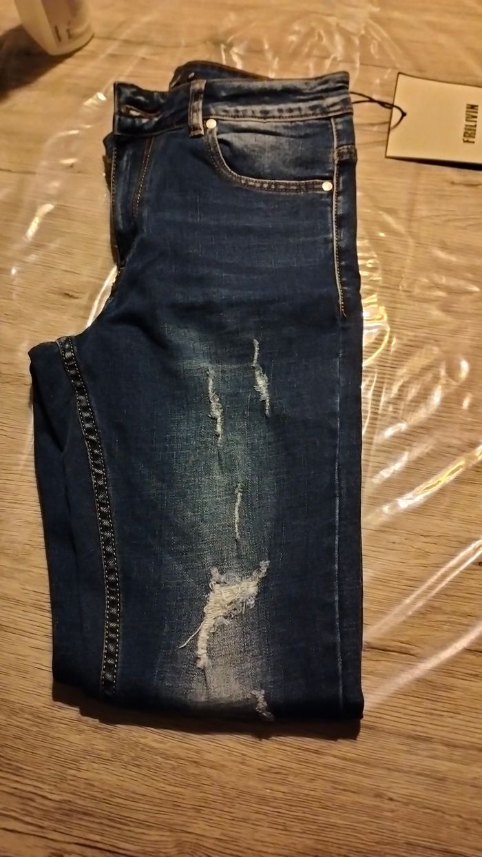 Pantalon jean - photo numéro 4