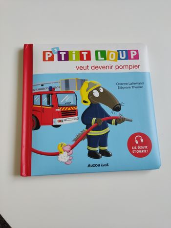 Petit loup veut devenir pompier