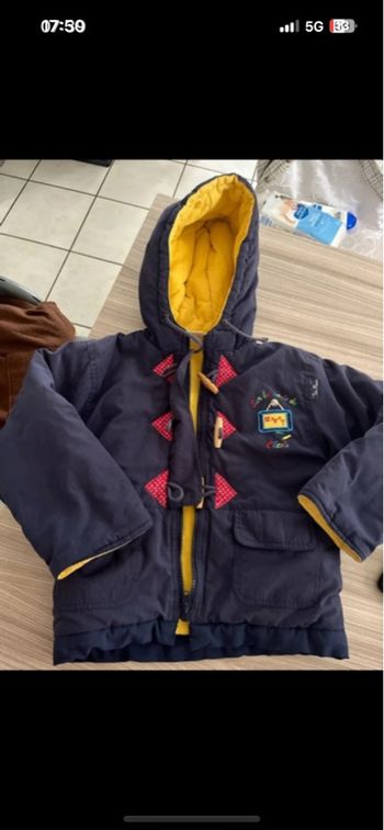 Manteau à capuche tim pouce 