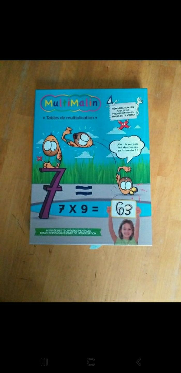 Multimalin. Tables de multiplications