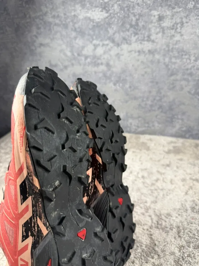Salomon SpeedCross 6 - Black & Orange & Bordeaux - photo numéro 10