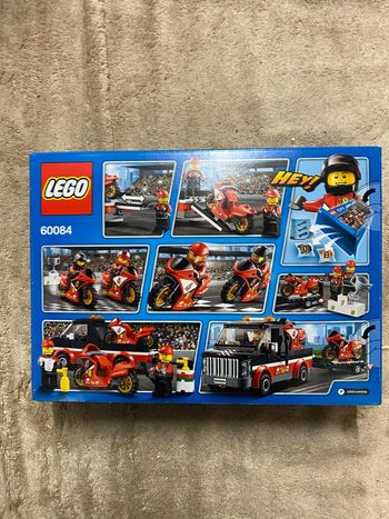 Lego City - 60084 Le Transport De Motos De Course boîte scellée 