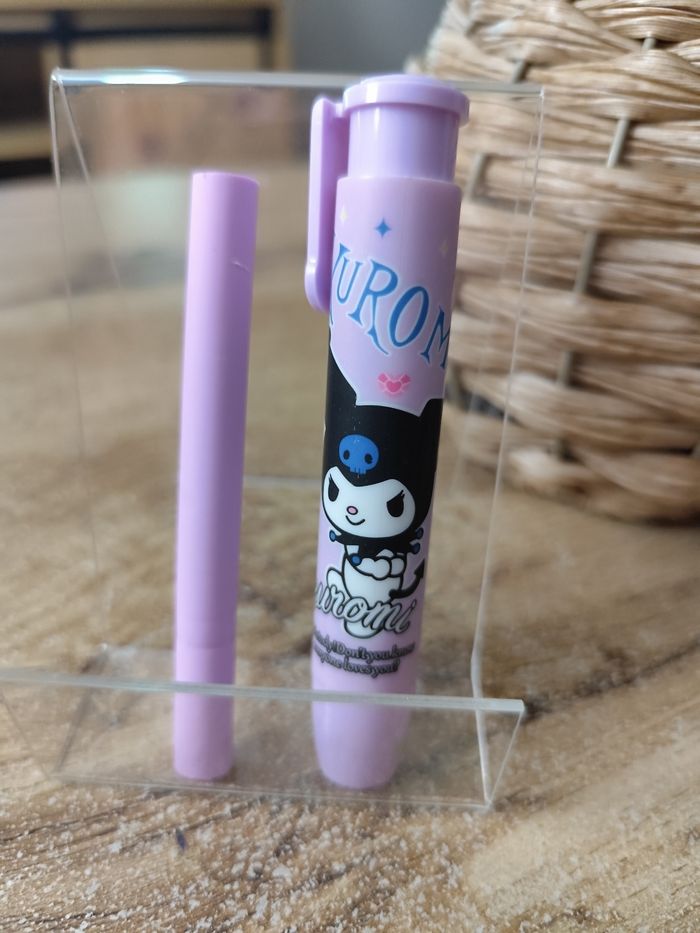 stylo gomme Sanrio kawaii kuromi - photo numéro 3