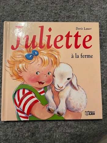 Livre Juliette à la ferme Editions Litto