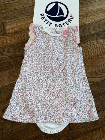 Robe petit bateau  12 mois